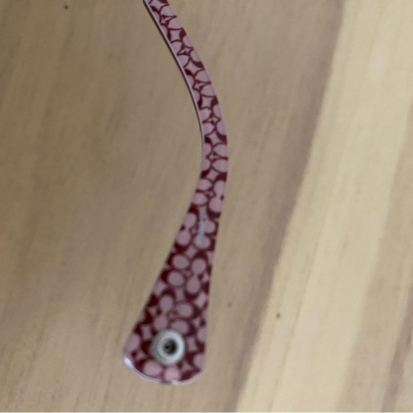 Coach Women's Sunglasses - Pink and Brown - Picture 2 of 7